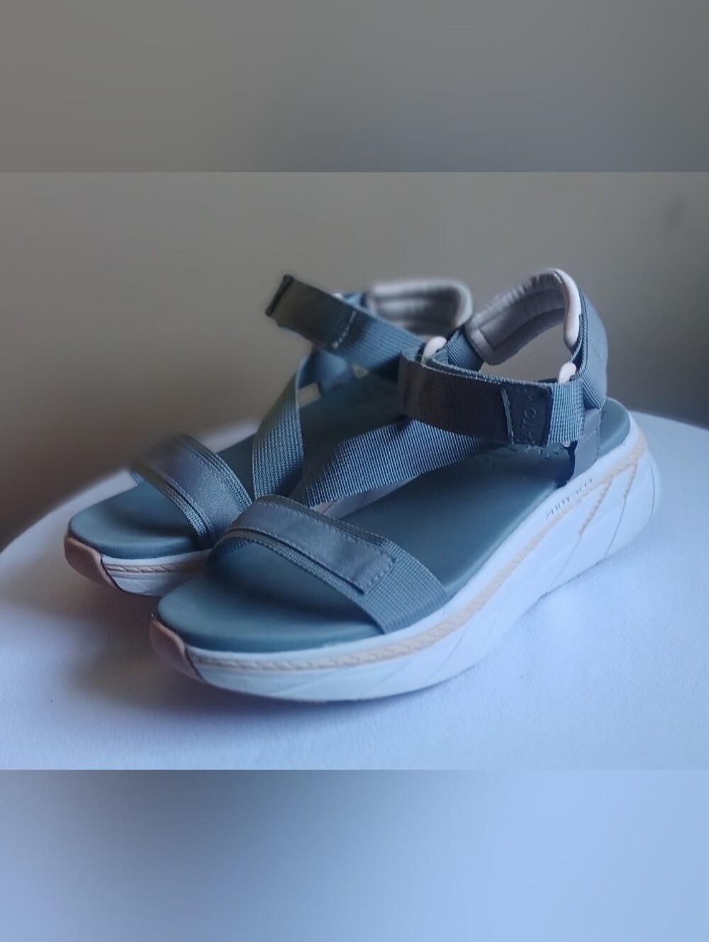ATOM BY FLUCHOS Fusion AT104 Gray Sandals Sz9